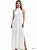Debora Perin Vestido Midi Dp1125 Branco - Imagem 2