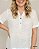 Citta Blusa Fem Tecido M/C  11160 Off White - Imagem 1