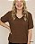 Citta Blusa Fem Tecido M/C  11009 Cafe - Imagem 1