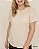 Citta Blusa Fem Tecido M/C  10978 Bege Claro - Imagem 1