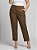 Shanes Curves Calca Fem Social(Alfaiataria)  46002 Marrom Claro - Imagem 1