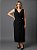 Shanes Curves Vestido Midi 15048 Preto - Imagem 1
