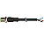 Cabo Pvc M12 Macho Reto 4P Preto 3 Metros 7000-12021-6140300 Murrelektronik - Imagem 1