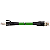 Cabo Pur RJ45 Gigabit Cat6a 8P Verde 1 Metro 7000-74311-7900100 Murrelektronik - Imagem 1