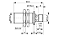 Sensor Indutivo M18 8mm 24Vdc PNP NA DW-AS-623-M18-120 Contrinex - Imagem 2