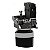 Chave Seletora 22mm metálica, 2 posições fixas, manopla curta, 1NA - Imagem 3
