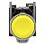Botão 22mm metálico retorno por mola amarelo 1NA XB4BA51 Schneider - Imagem 2