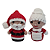 Amigurumis - Casal Noel - Imagem 1