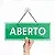 Placa de Aberto Fechado - Imagem 2