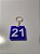 Chaveiro Numerado 4 x 4 cm - Imagem 3