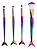 Kit 4 Pinceis Maquiagem Sereia - Imagem 1