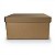 Caixa Bolo Rigida 35x35x20cm Kraft - 5 Unidades - Imagem 1