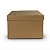 Caixa Bolo Rigida 30x30x20cm Kraft - 5 Unidades - Imagem 1
