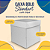 Caixa Bolo Rigida 25x25x20cm Branca Com Visor - 5 Unidades - Imagem 3