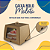 Caixa Bolo Maleta 31x31x13,5cm Kraft - 10 Unidades - Imagem 2