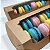 Caixa para 12 Macarons Quadrada Kraft - 10 Unidades - Imagem 2