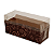 Forma Caseirinho 400g Marrom Dourado - 18x6x5cm Com Tampa - 10 Unidades - Imagem 1