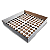 Caixa Para Doces e Salgados 40X40X6cm Com Visor e Berço - 10 Unidades - Imagem 2