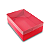 Caixa Mini Espumante + 2 Panetones de 100g - Vermelho - 10 Unidades - Imagem 1