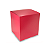 Caixa Fechada para Panetone de 250g - 11x11x13 - Vermelho - 10 Unidades - Imagem 1