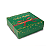 Caixa Para 9 Doces 12x12x4 Feliz Natal Laços - 10 Unidades - Imagem 1