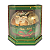 Caixa Hexagonal para Panetone de 500g - 15x15x17 - Feliz Natal Laços - 10 Unidades - Imagem 1
