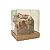 Caixa Vitrine Para Panetone de 250g - 11x11x13 - Kraft - 10 Unidades - Imagem 1