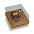 Caixa Ovo De Colher 100G/150G/250G/350G Kraft Coelhos Style- Com 10 Unidades - Imagem 1