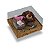 Caixa Ovo De Colher 2 De 50G Kraft Coelhos Style- Com 10 Unidades - Imagem 1