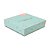 Caixa Para 9 Doces Fechada 12x12x4cm Mãe Tiffany - Com 10 unidades - Imagem 1