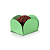 Forminha Pétala N5 Verde Bebê - 3x3 - Com 50 Unidades - Imagem 1