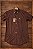 Camisa Manga Curta - Marrom - Imagem 1