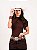 Blusa Gola Alta TKF - Marrom - Imagem 1