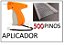 Kit Aplicador de Etiquetas / Tag + 500 Pino Plástico p Roupas - Imagem 1