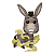 Funko Pop Burro 1598 Shrek DreanWorks Versão Glitter - Imagem 1