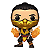 Funko Pop Scorpion 1021 Mortal Kombat 1 Games - Imagem 1