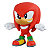 Fandom Box Knuckles Turma do Sonic 10cm - Imagem 2