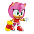 Fandom Box Amy Turma do Sonic 10cm - Imagem 3