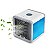Mini Ar Condicionado Ventilador Portátil com Lâmpada Colorida USB (5703) - Imagem 2