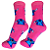 MEIA DIVERTIDA PINK COM STITCH - Imagem 4