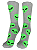 MEIA CINZA COM ALIEN VERDE NEON - Imagem 4