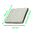 MANTA CERAMICA 500X610X25,4 880C - Imagem 2