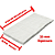 MANTA CERAMICA 1000X610X25,4 1260C - Imagem 2