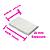 MANTA CERAMICA MINI FORJA 300 X 610 X 25,40 1260C - Imagem 2