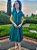 Vestido Ária Verde Floresta - Imagem 7