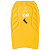 PRANCHA  BODYBOARD ALOHA PEQUENA 57X35 CM PRAIA PISCINA COR:AMARELA - Imagem 1