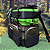 MOCHILA PARA PESCA FISHING BOX VERDE RÍGIDA BANCO - Imagem 3