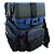 MOCHILA PARA PESCA FISHING BOX AZUL RÍGIDA BANCO - Imagem 4