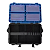MOCHILA PARA PESCA FISHING BOX AZUL RÍGIDA BANCO - Imagem 6