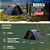 Barraca Acampamento Camping Atacama - Coleman - 4 Pessoas - Imagem 4